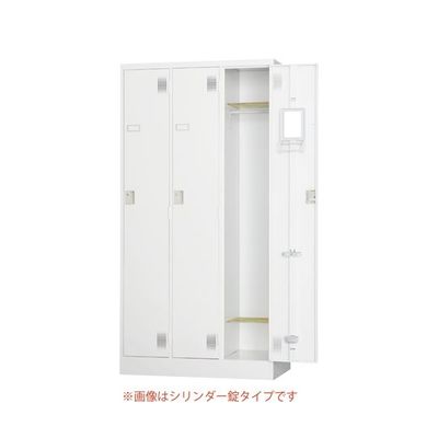 アズワン TLKスタンダードロッカー 3人用 ダイヤル錠 65-9622-82 1台（直送品）