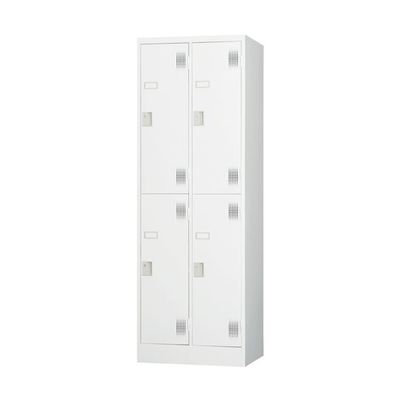 アズワン TLKスタンダードロッカー 2段 4人用 シリンダー錠 65-9622-85 1台（直送品）