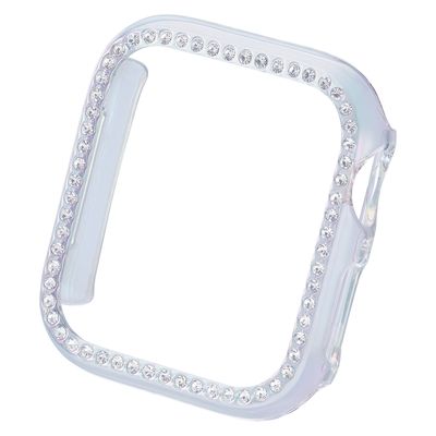 アップルウォッチカバー [40mm] バンパー ハード ラインストーン オーロラクリア AW-23EBPPJACR エレコム 1個（直送品）