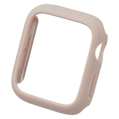 アップルウォッチカバー [40mm] バンパー ハード ラバーコート グレージュ AW-23EBPPRGB エレコム 1個（直送品）