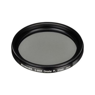 ハクバ写真産業 S(スクリュー)ワイドサーキュラーPLフィルター 37mm CF-SWCP37 1個 62-9762-52（直送品）
