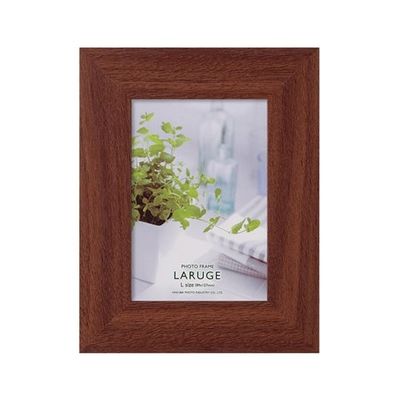 ハクバ写真産業 フォトフレーム LARUGE (ラルジェ) L ブラウン FLAR-BRL 1パック 62-9759-29（直送品）