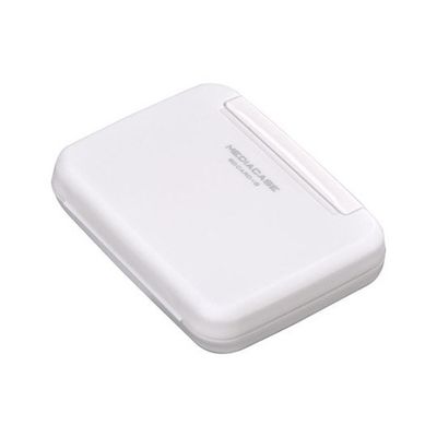 ハクバ写真産業 ポータブルメディアケース W (SD/MicroSDカード用) ホワイト DMC-20WSDWT 1個 62-9764-32（直送品）