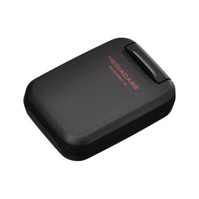 ハクバ写真産業 ポータブルメディアケース S (SD/MicroSDカード用) ブラック DMC-20SSDBK 1個 62-9764-33（直送品）