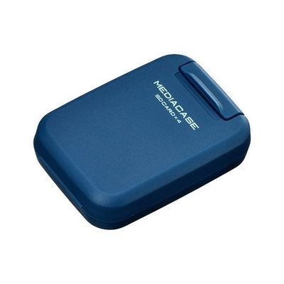 ハクバ写真産業 ポータブルメディアケース S (SD/MicroSDカード用) スチールブルー DMC-20SSDBL 1個（直送品）