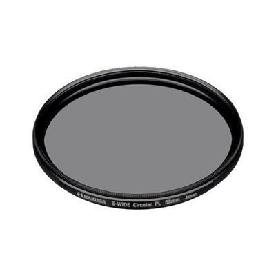 ハクバ写真産業 S(スクリュー)ワイドサーキュラーPLフィルター 58mm CF-SWCP58 1個 62-9771-27（直送品）