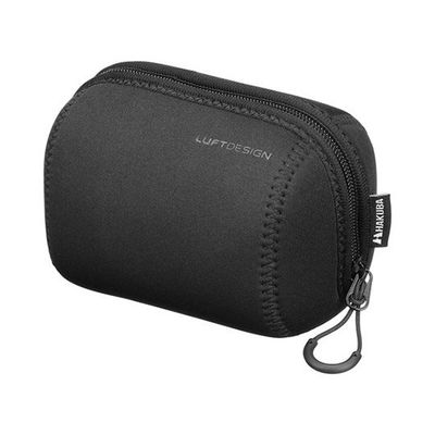 ハクバ写真産業 ルフトデザイン スリムフィット レンズポーチ 90ー110 ブラック KLP-LS9011BK 1個 62-9754-66（直送品）