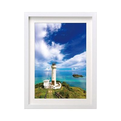 ハクバ写真産業 木製額縁 MMー01 A3サイズ ホワイト FWMM01-WTA3 1個 62-9754-88（直送品）