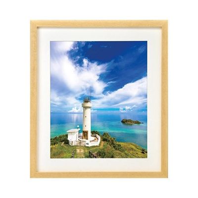 ハクバ写真産業 木製額縁 MMー01 4切サイズ ナチュラル FWMM01-NT4 1個 62-9755-04（直送品）