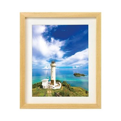 ハクバ写真産業 木製額縁 MMー01 6切サイズ スタンド付 ナチュラル FWMM01-NT6 1個 62-9755-12（直送品）