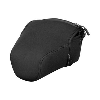 ハクバ写真産業 ルフトデザイン スリムフィット カメラジャケット Lー120 ブラック DCS-03L120BK 1個 62-9753-78（直送品）