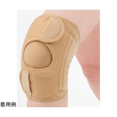 セルヴァン 接骨院の先生が監修した膝サポーター ベージュ MーL 042052002 1枚 65-0550-88（直送品）