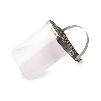 理研オプテック 直かぶり型防災面 8インチ クリア 201 8" 1個 65-1337-58（直送品）