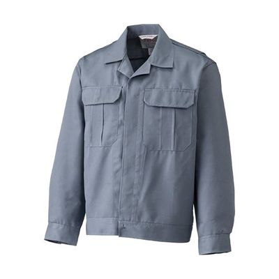 日の丸繊維 作業上着 耐薬品性素材 グレー 3L 65-1701-35 1着（直送品）