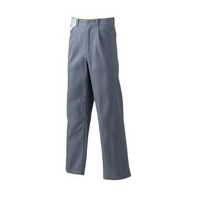 日の丸繊維 作業ズボン 耐薬品性素材 グレー 4L 65-1701-42 1着（直送品）