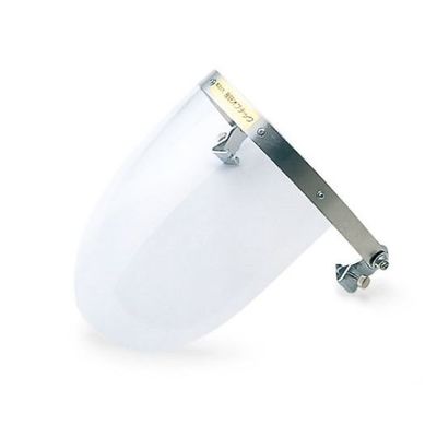 理研オプテック ヘルメット取付型防災面 クリア 300(W)×270(H)×2mm NV-209 8" 1個 65-1745-48（直送品）