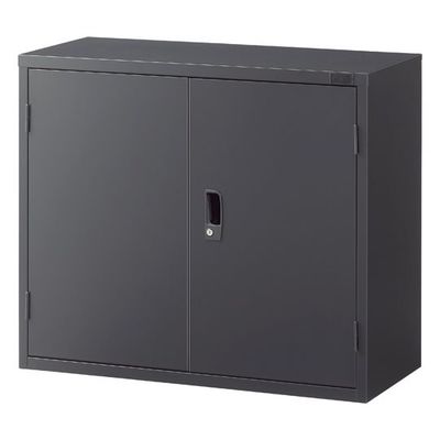 生興 A4判対応書庫ASK ブラック H750mm 上置用 両開き W880 ASK-32H 1台 65-3698-03（直送品）