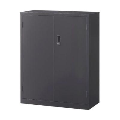 生興 A4判対応書庫ASK ブラック H1110mm 下置用 両開き W880 ASK-34H 1台 65-3698-08（直送品）