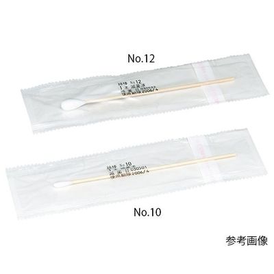 ハクゾウメディカル 滅菌綿棒(一般タイプ) No.16 1本×300袋/箱 1240706 1箱(300本) 63-5580-04（直送品）