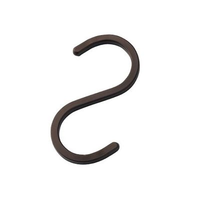 オン・オフインターナショナル スチール製ディスプレー用フック スクエアタイプ ブラック 61-752-78-3 1セット(5個)（直送品）