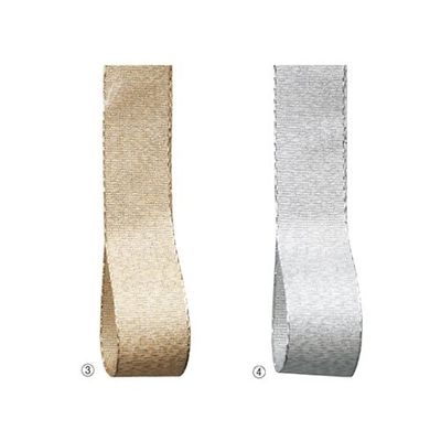 東京リボン リボン クィーンメタル 18mm幅 シルバー 61-276-6-6 1巻 61-7277-02（直送品）