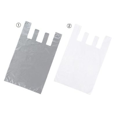 福助工業 特大バッグ シルバー 61-317-5-1 1セット(50枚) 61-7313-04（直送品）