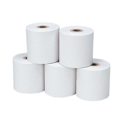 クリエイティア クローバー対応 レジペーパー サーマル紙 紙幅58×外径60mm 61-328-12-1 1セット(5巻)（直送品）