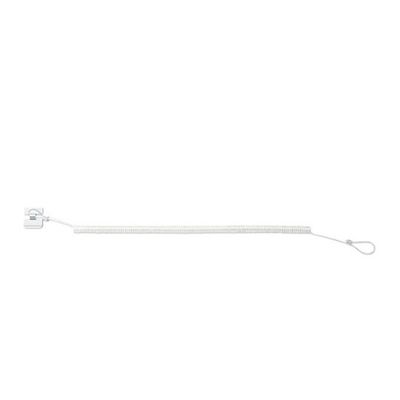 信栄物産 防犯ストラップ ステンレスカールコード(ロング) 61-434-1-6 1本 61-7332-38（直送品）
