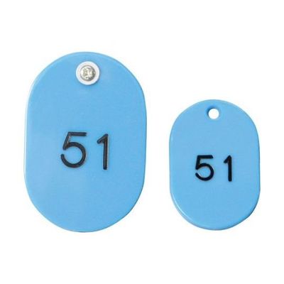 光 親子札 スカイブルー 51~100 KF968B-3 1箱(50組) 64-4791-92（直送品）