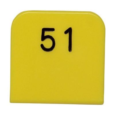 光 親子札 黄 51~100 KF969-4B 1箱(50組) 64-4792-03（直送品）