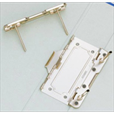 ドッチファイル A4タテ とじ厚50mm ピンク 両開きパイプ式ファイル