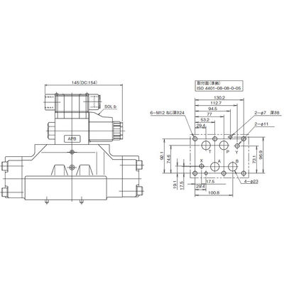 ダイキン工業 電磁パイロット切換弁 JSーG06ー2BBー75 1個（直送品） - アスクル