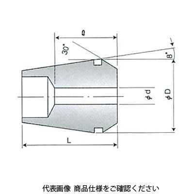 ユキワ精工（YUKIWA） ユキワ精工 EY32-2A EY型コレット（A級） 1個（直送品） - アスクル