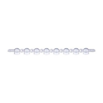 深江化成 0.2mL PCR8連チューブ+8連ドームキャップ セット 137-532C 1