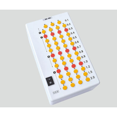 電光投影式視力検査器 壁掛式 斜め入り8方向 3m用 SK-80B-3 1セット 7