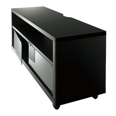 テレビ オーディオ 台 ラック ブラックカラー キャスター付き 中古品 TIMEZ Yシリーズ テレビ台 オーディオラック ブラック 幅1400