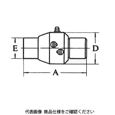 昭和技研工業 パールスイベルジョイント ASシリーズ AS-1-25A 1個