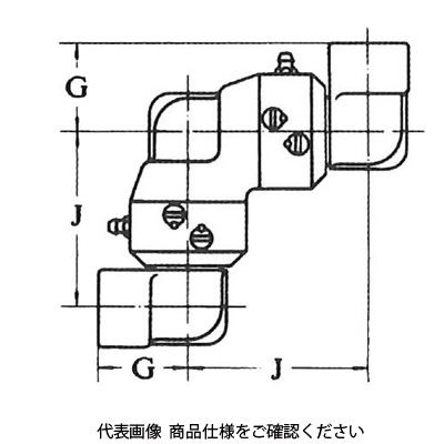 昭和技研工業 パールスイベルジョイント Aシリーズ A-6-15A 1個（直送品） - アスクル