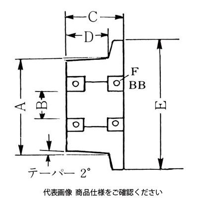 永瀬工場 ボールベアリング入片ツバ車輪LD50 LD50-S45C 1個（直送品） - アスクル