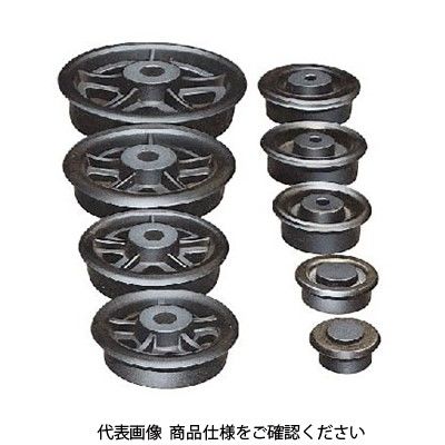 永瀬工場 チルド車輪(外周焼入れ車輪)127 127 1個（直送品