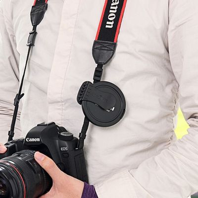 サンワダイレクト レンズキャップホルダー(各社37~77mm対応 サンワダイレクト レンズキャップホルダー(各社37~77mm対応