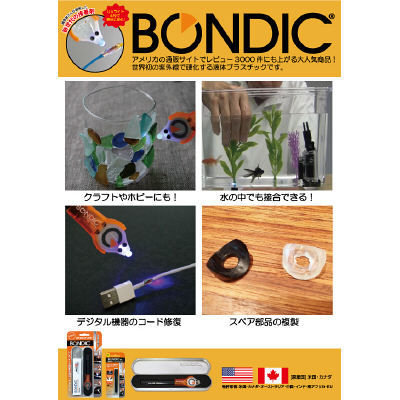 瞬間接着剤】 BONDIC BONDIC(ボンディック) スターターキット BD