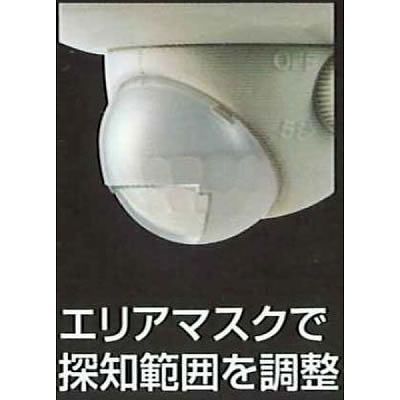 ムサシ 乾電池式LEDセンサーライト2W LED125（直送品） - アスクル