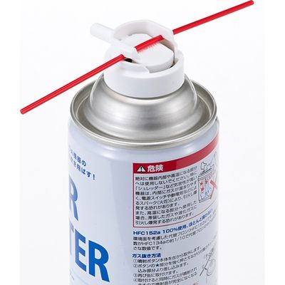 サンワダイレクト エアダスター 400ml 200-CD009 24本 サンワダイレクト エアダスター（強力噴射・大容量400ml） 200