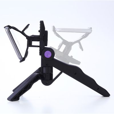 サンワダイレクト iPhone・スマホ三脚スタンド（ビデオカメラ手持ち