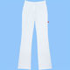 ルコックスポルティフ　ナースパンツ　ブーツカットパンツ　UQＷ２０１１　バニラ　ＬＢ　白衣