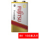 FDK アルカリ乾電池Premium9V形 6LR61FP(S) 1セット(100本)