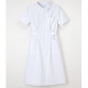 ナガイレーベン 看護衣半袖 女性用 ホワイト EL CA-1707（取寄品）