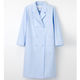 ナガイレーベン 女子診察衣（ダブル） KEX-5120  ブルー L 女子ダブル診察衣 ドクターコート 医療白衣