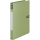 アスクル　紙製リングファイル　A4タテ　丸型2穴　背幅27mm　グリーン　緑　10冊 シブイロ SIBUIRO  オリジナル